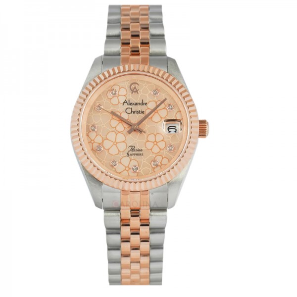 Alexandre Christie AC 5013 Silver Rosegold Full LDBTRMD1 Alexandre Christie AC 5013 Silver Rosegold Full LDBTRMD1